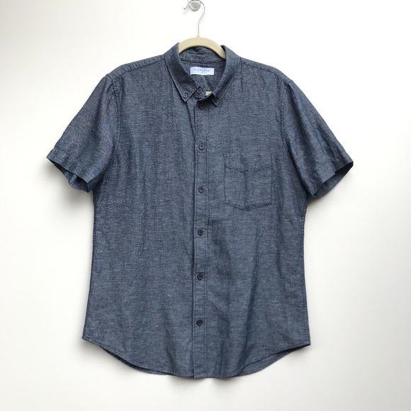Everlane Other - Everlane Mens Short Sleeve Button Down Shirt M